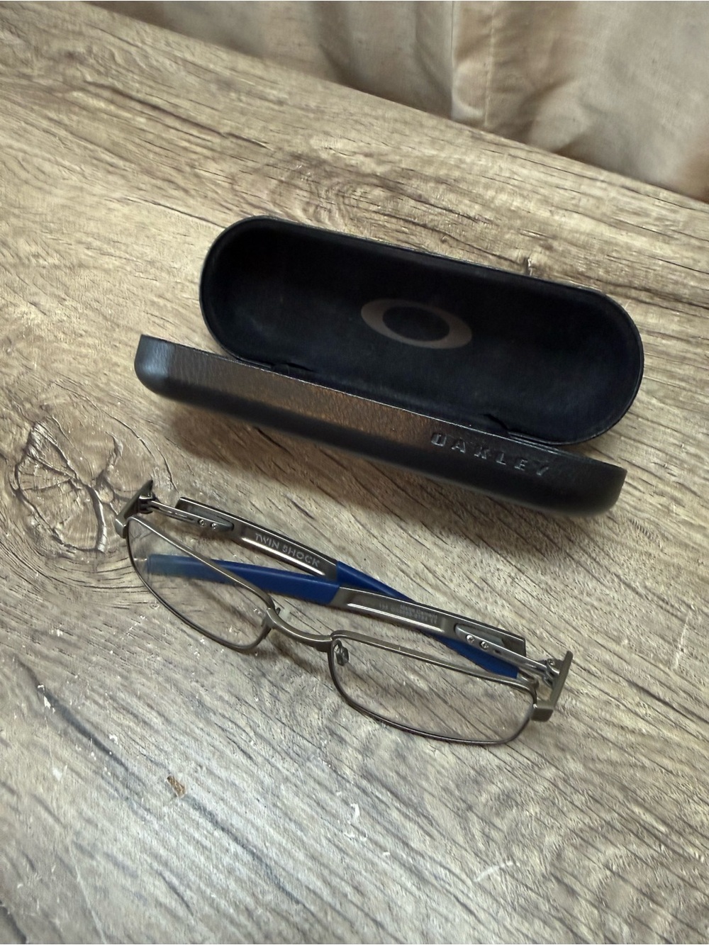 Oakley Twin Shock OX 3095 0754 Matte Cement Eyeglass Frames 54 18 133
